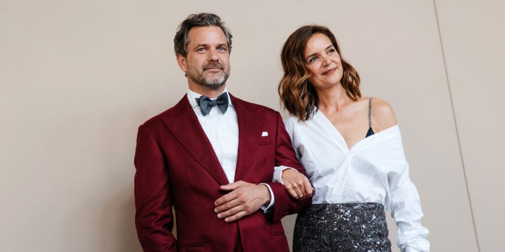 Katie Holmes and Joshua Jackson Reunite at the Brunello Cucinelli Documentary Premiere