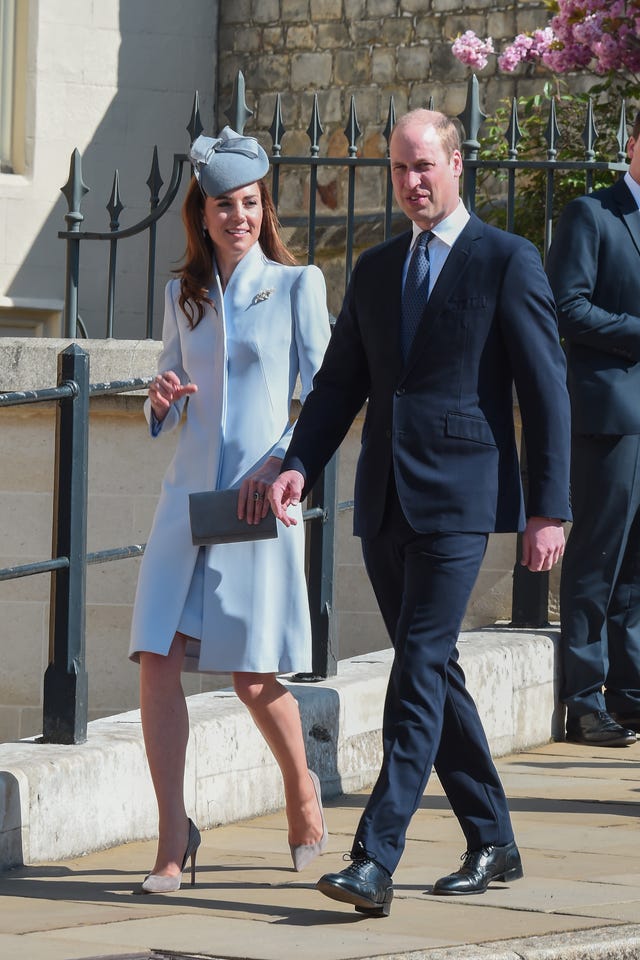 The Royal Family Attend Easter Service At St George's Chapel, Windsor