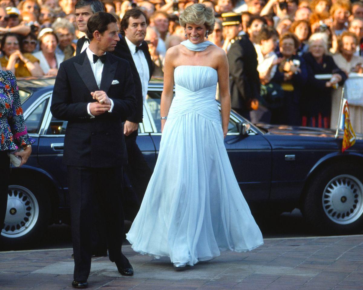 Prince Charles and Princess Diana arrive at Cannes in 1987.Credit: Tim Graham Photo Library via Getty Images