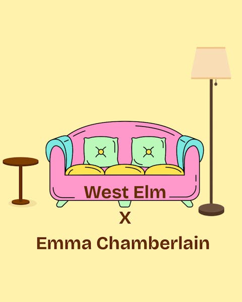 Emma Chamberlain’s West Elm is proof, celebrity collections aren’t so random 