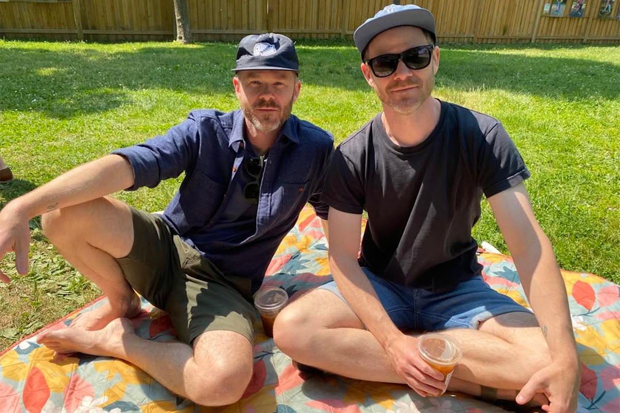 Shawn Ashmore (left) and Aaron Ashmore in a photo shared on Instagram on June 21, 2023Credit: Aaron Ashmore/Instagram