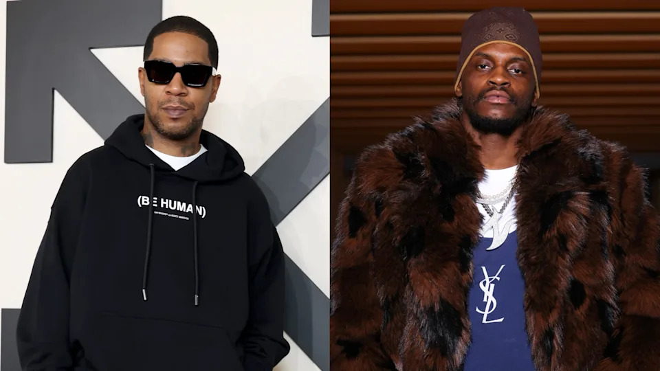 (L-R) Kid Cudi and ASAP Nast.