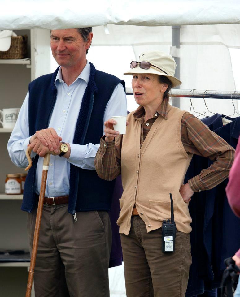 Timothy Laurence and Princess Anne at the Whatley Manor International Horse Trials at Gatcombe Park in September 2014.Credit: Getty Images