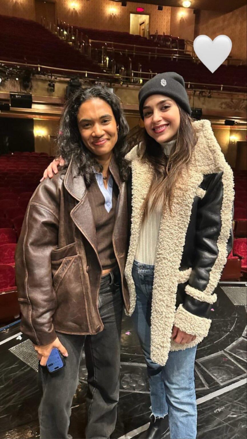 Supriya Ganesh and Melissa Barrera in new photo