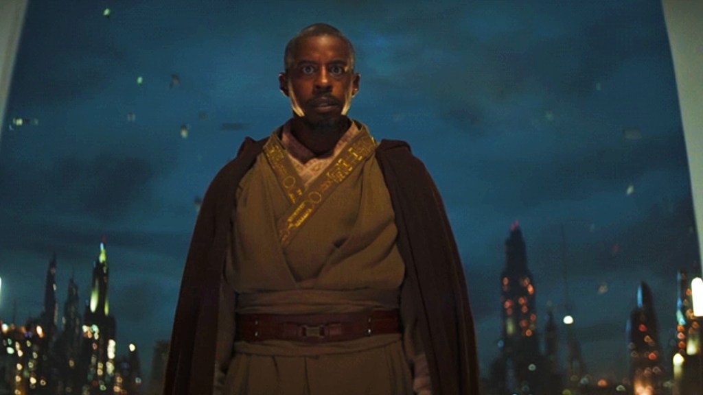 Ahmed Best as Kelleran Beq in The Mandalorian