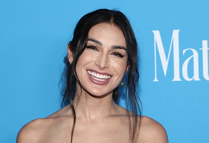 NEW YORK, NEW YORK - JUNE 07: Ashley Iaconetti attends A24's "Materialists" premiere at DGA Theater on June 07, 2025 in New York City. (Photo by Arturo Holmes/Getty Images)