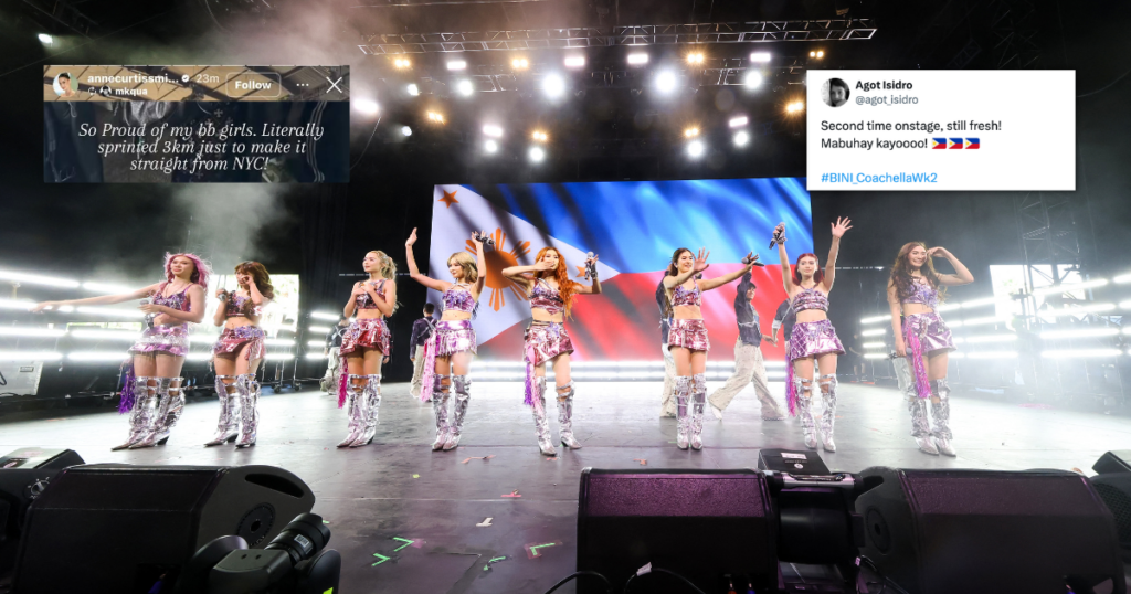 Celebrities, personalities react to BINI's successful performance at Coachella weekend 2 • PhilSTAR Life