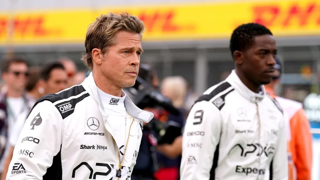 Brad Pitt F1 Ad