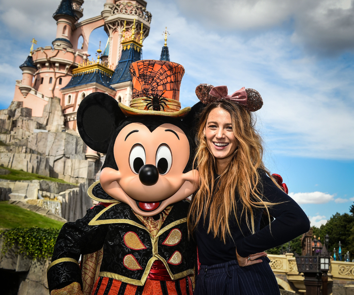 Blake Lively at Disneyland Paris