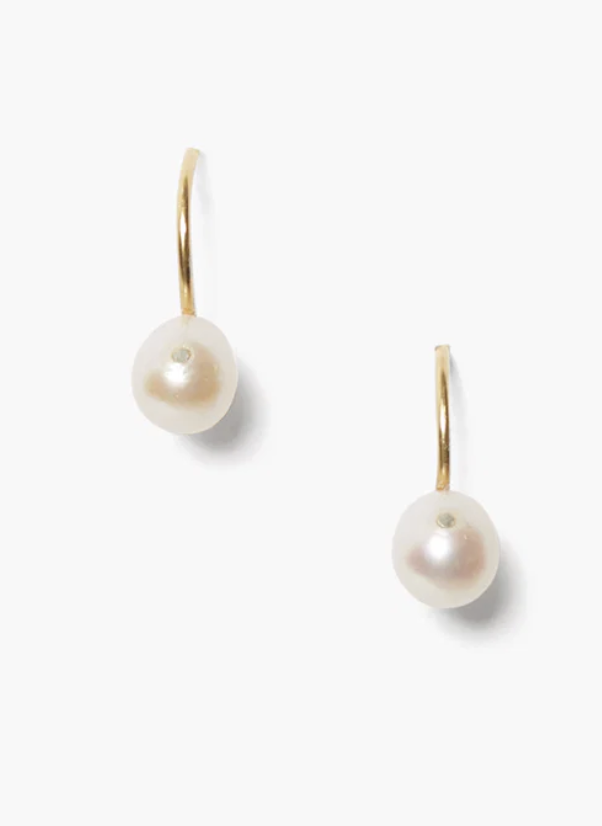 Chan Luu, Diem Drop Earrings Mini Gold