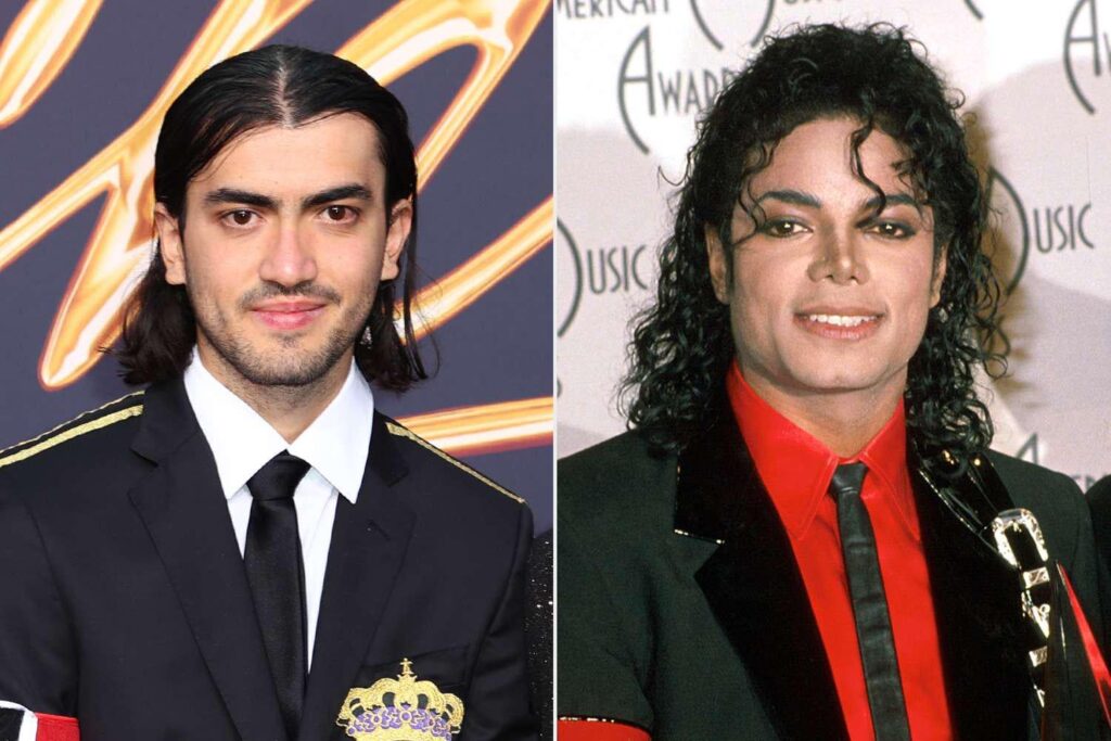 Michael Jackson's Son Bigi ‘Blanket’ Jackson, 24, Makes Rare Red Carpet Appearance with Family to Promote Late Dad's New Biopic
