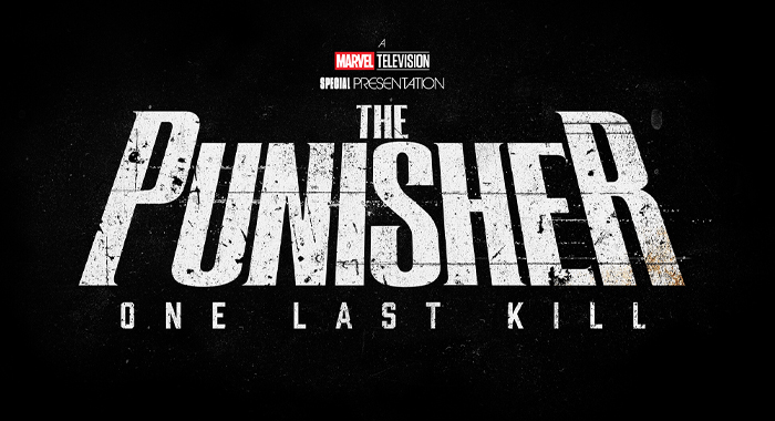 Title treatment for The Punisher: One Last Kill (2026)