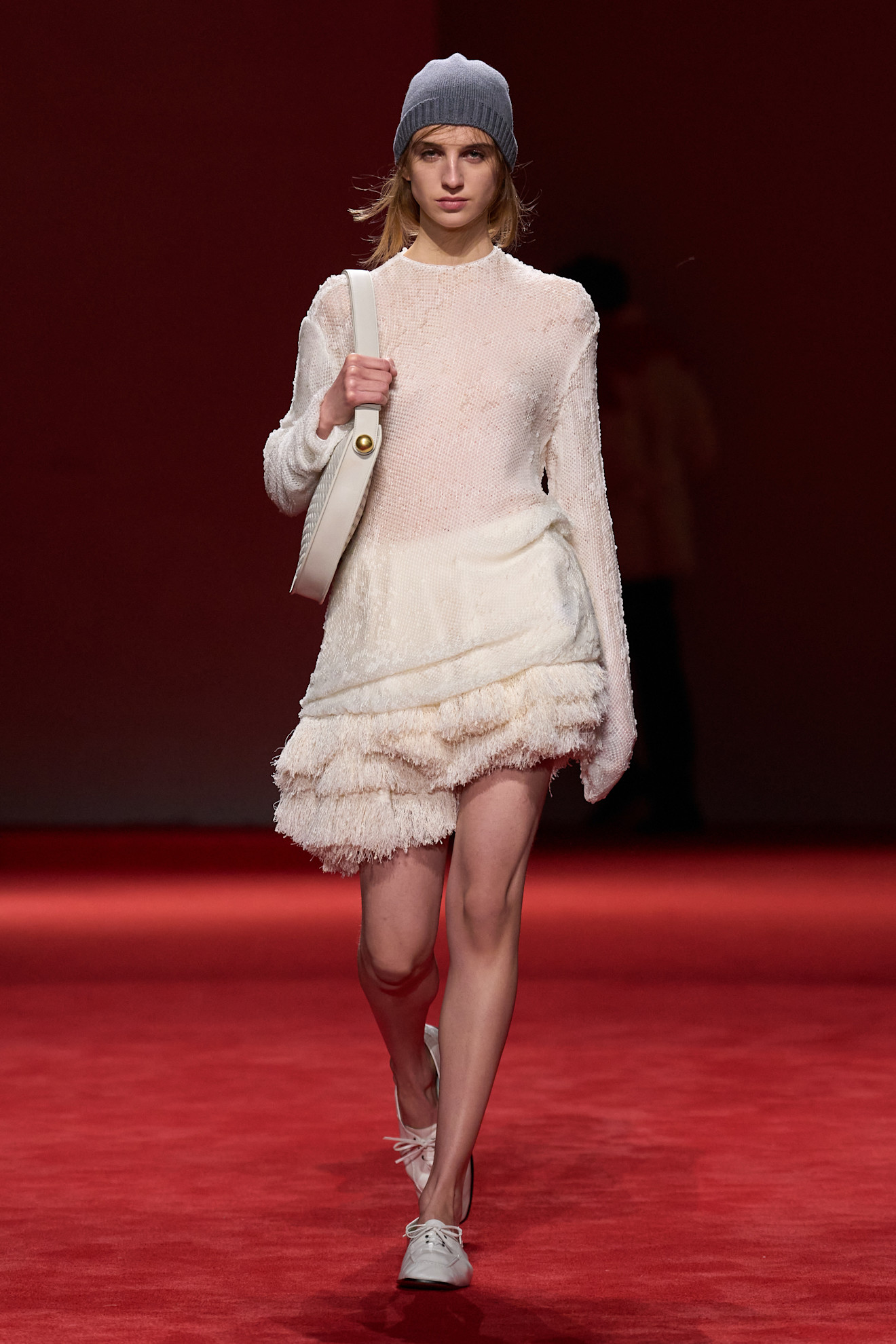 A model wore Charlize Theron's jazz shoes on the Bottega Veneta Fall 2026 runway