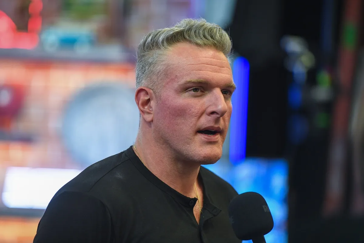 Pat McAfee appears at Super Bowl LX show