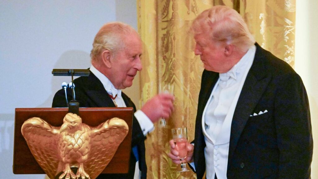King Charles takes brutal swipe at Donald Trump during state dinner