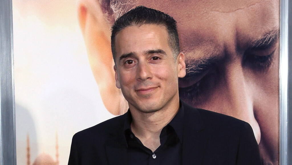 Actor Kirk Acevedo attends the premiere of Warner Bros. Pictures' The Water Diviner at the TCL Chinese Theatre on April 16, 2015 in Hollywood, California.