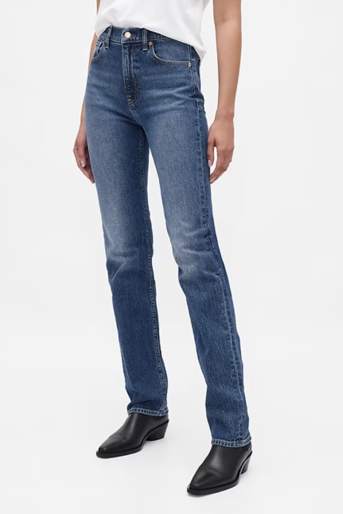 Gap, High Rise &rsquo;90s Slim Straight Jeans