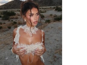 Halton has taken Coachella by storm with her Instagram posts.