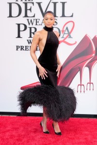 Teaira Walker at the 20th Century Studios "The Devil Wears Prada 2" World Premiere held at David Geffen Hall at Lincoln Center on April 20, 2026 in New York, New York.