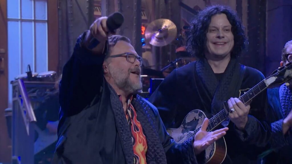 Jack Black and Jack White Kick Off SNL Crossover Episode with "Seven Nation Army" Performance