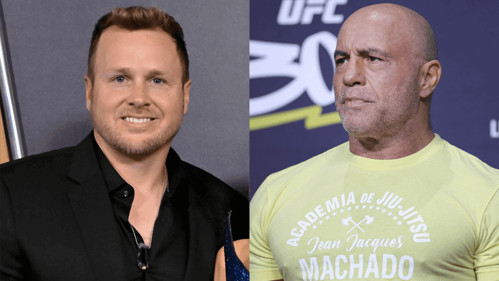 Joe Rogan and Spencer Pratt