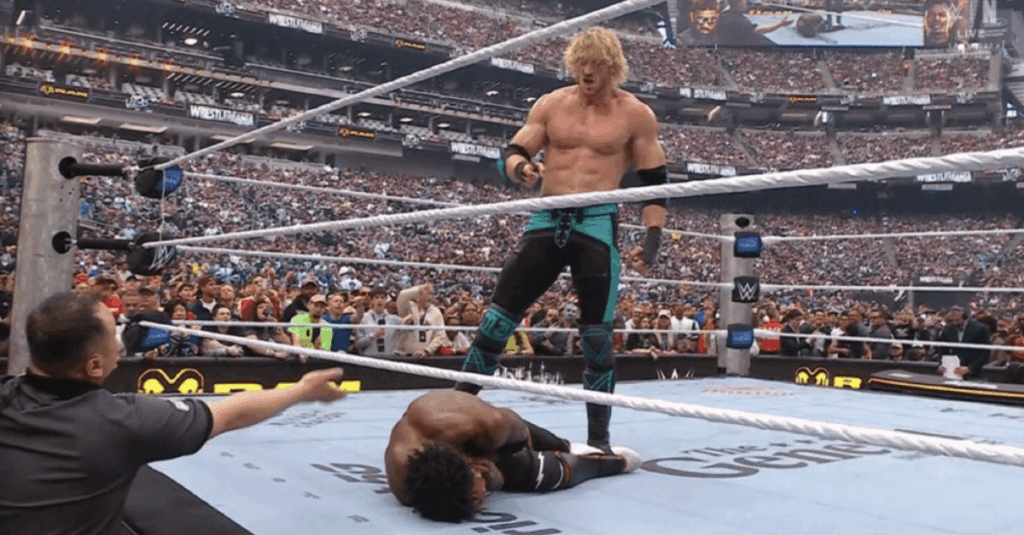 Logan Paul assaults IShowSpeed at WrestleMania 42