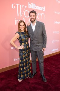 Leila Cobo and Jason Lipshutz at 2026 Billboard Women in Music 2026 - Arrivals held at Hollywood Palladium on April 29, 2026 in Los Angeles, California.