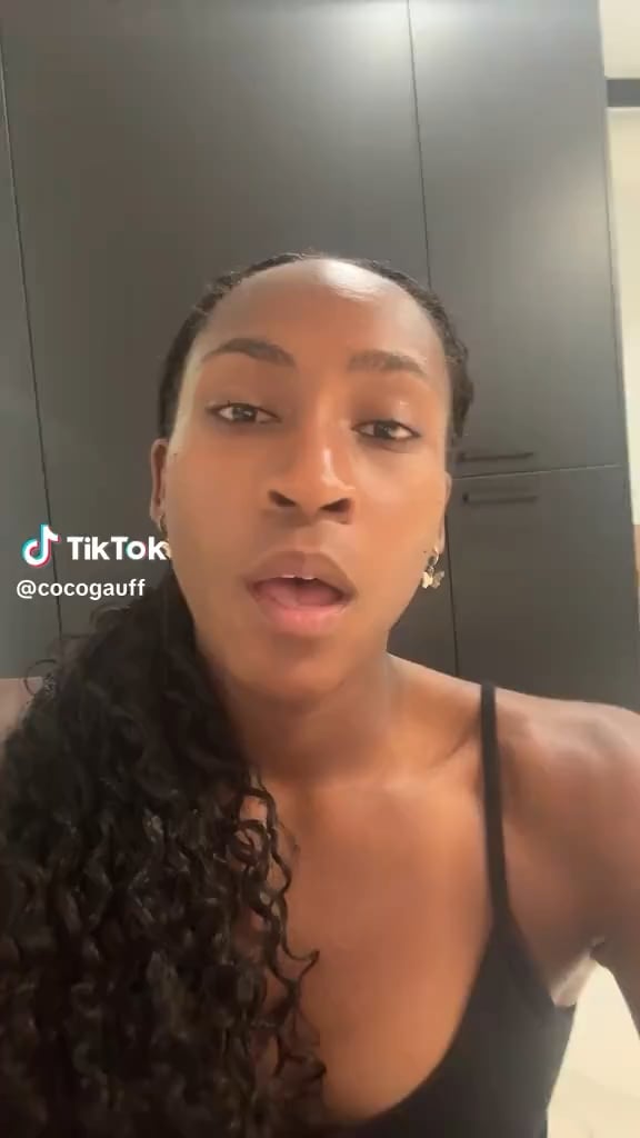 Coco Gauff speaks out following criticism for how her hair looked in new Miu Miu ad: “I’m not going to apologize for the way that my hair looked because there are other girls who have the exact same hair as me & I just wanted them to feel represented, that your hair is literally fine the way it is.”