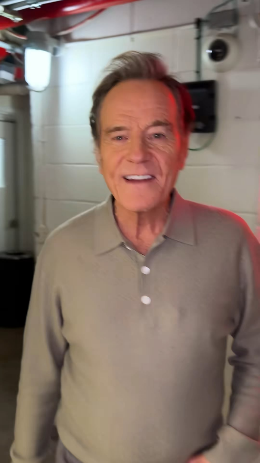 Bryan Cranston for Stephen Colbert 🎩