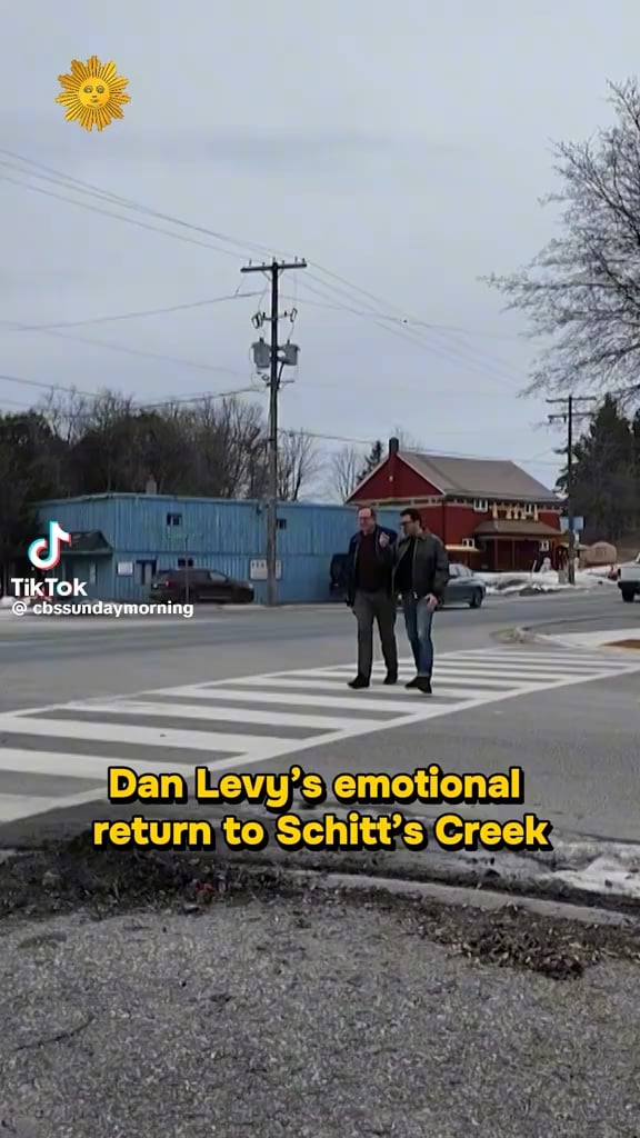 "I didn't think that I'd have quite an emotional reaction”: Schitt’s Creek co-creator Dan Levy returns to Goodwood, Ontario the town where the hit show filmed - and dismisses the idea of a sequel without his late co-star, Catherine O'Hara.
