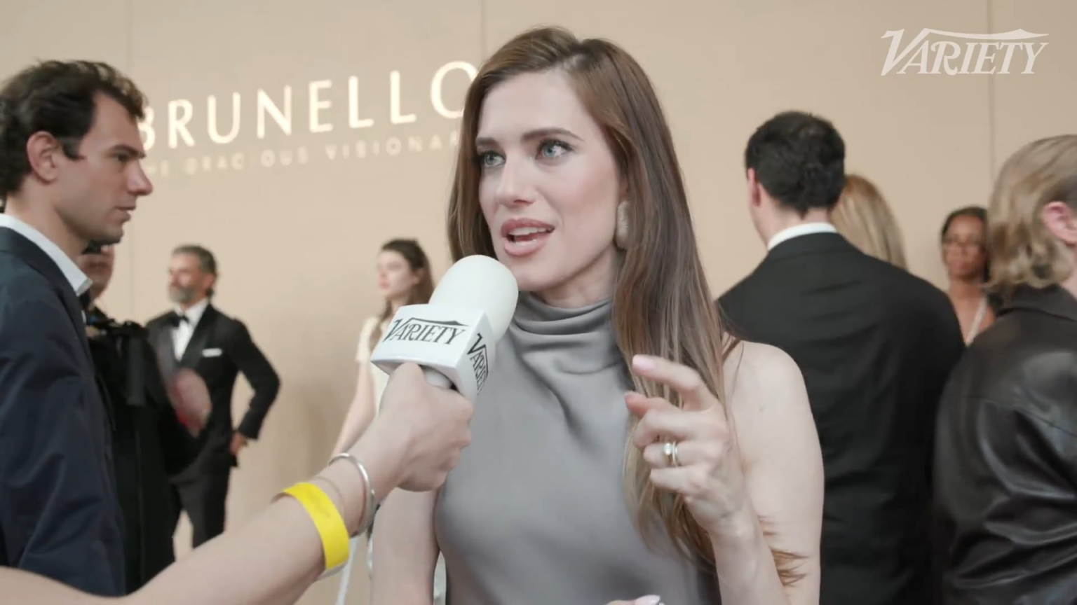 Allison Williams is asked about Lena Dunham's accusations about Adam Driver on the set of 'Girls': "No, I need to read the it (Dunham's memoir) before I say anything about it."