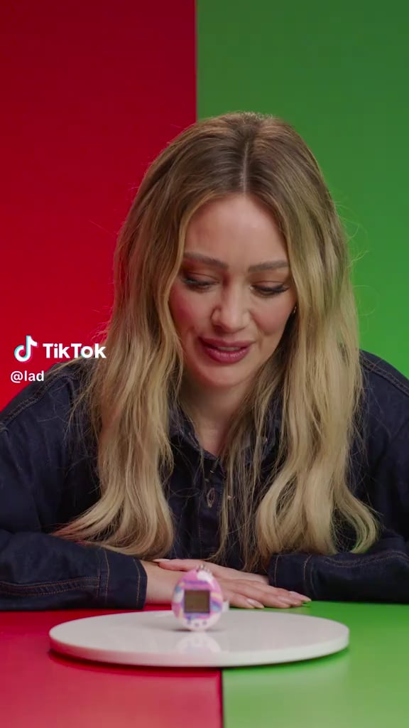 Hilary Duff still loves tamagotchis all these years later!
