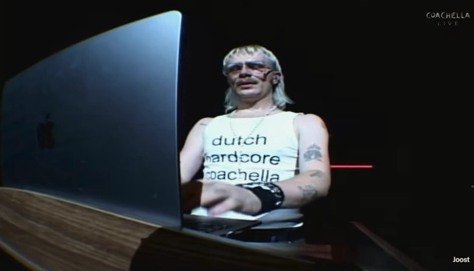 Joost Klein pulls a Justin Bieber at Coachella Weekend 2