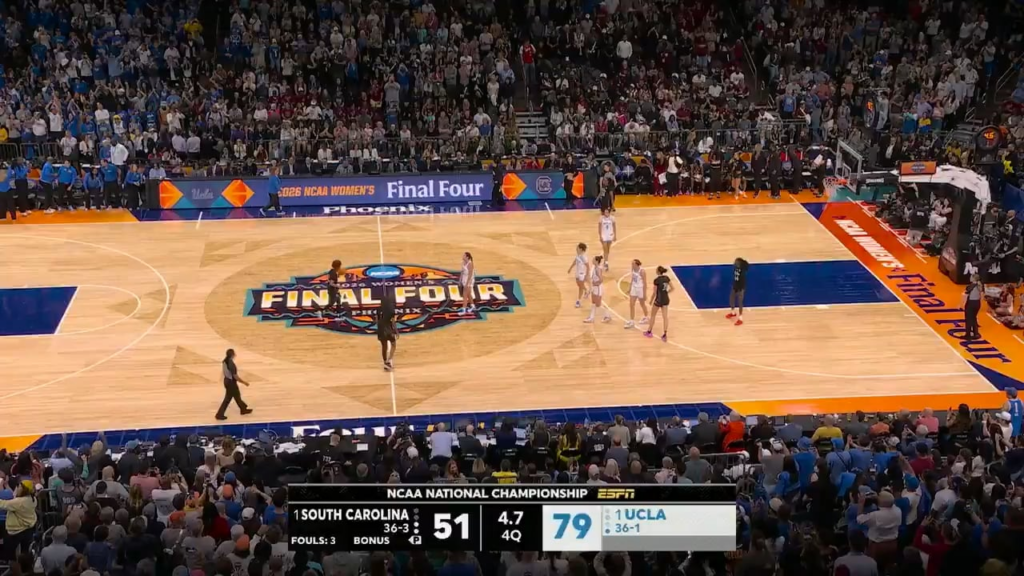 UCLA defeats South Carolina 79-51 to win the NCAA women's basketball championships for the first time.