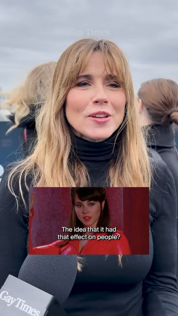 Linda Cardellini speaks on Velma’s red bodysuit from ‘Scooby-Doo 2: Monsters Unleashed’ being responsible for a few lesbian awakenings: “The idea that it had that effect on people? I’m honored.”