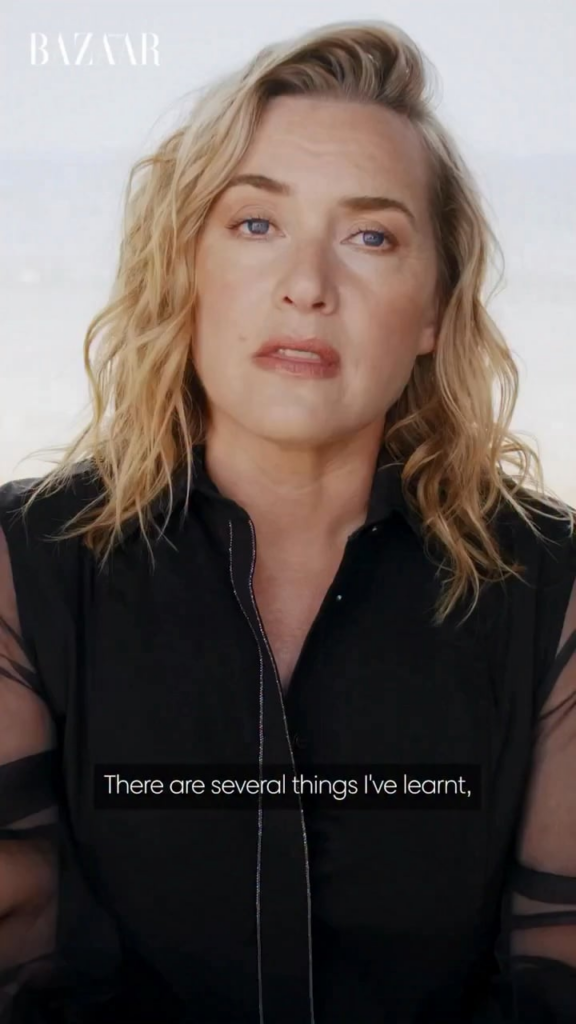 Kate Winslet on getting older: ‘Women get more beautiful as they get older, for sure, our faces become more of who we are, they sit better on our bone structure, they have more life, more history”