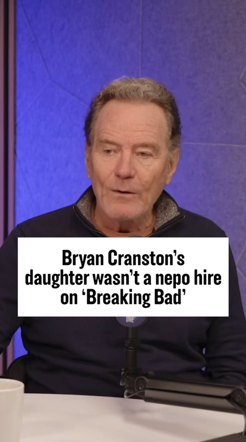 Bryan Cranston confirms his daughter; Taylor Dearden wasn’t a “nepo hire” in Breaking Bad and actually had to audition for her guest appearance in the first episode of Season 3!