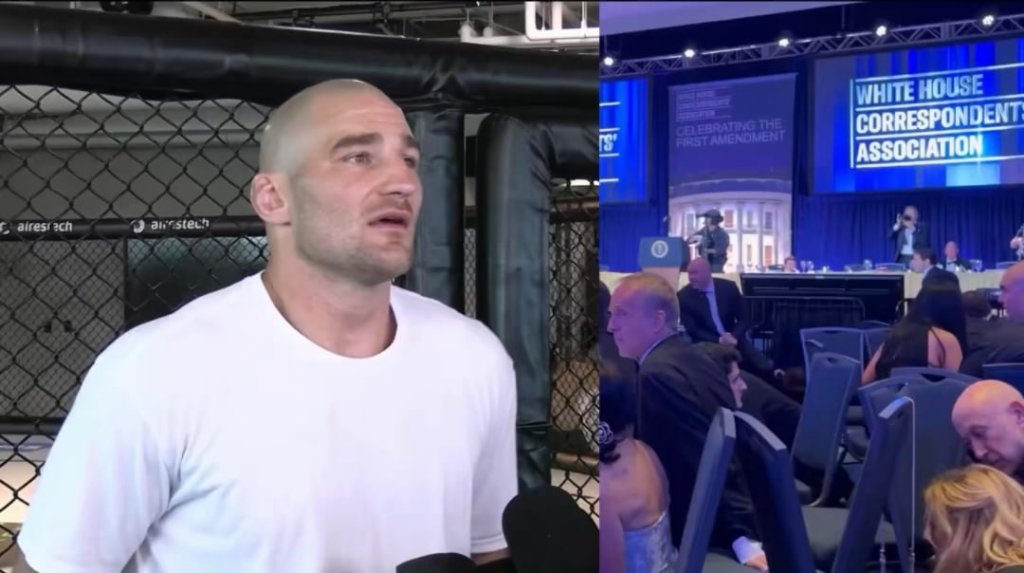 UFC fighter Sean Strickland calls UFC CEO Dana White a narcissistic sociopath for his reaction to the shooting, and describes how his Octagon interview at the UFC White House event would go: “So guys, are we going to release Epstein files anytime soon?”