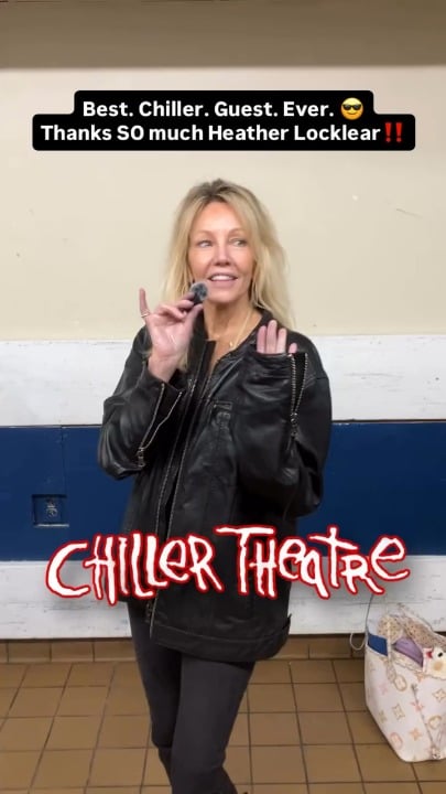 ​Heather Locklear made a highly buzzed-about appearance at the 2026 Chiller Theatre Expo this past weekend in Parsippany, New Jersey.