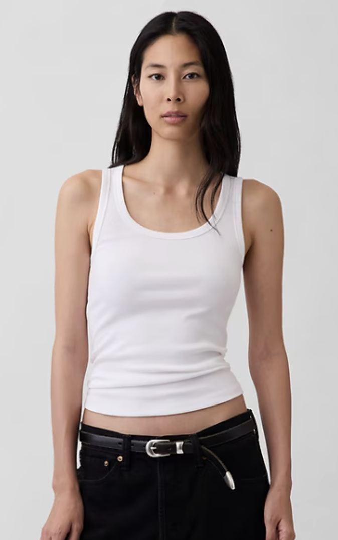 Gap, Rib Scoop Tank Top