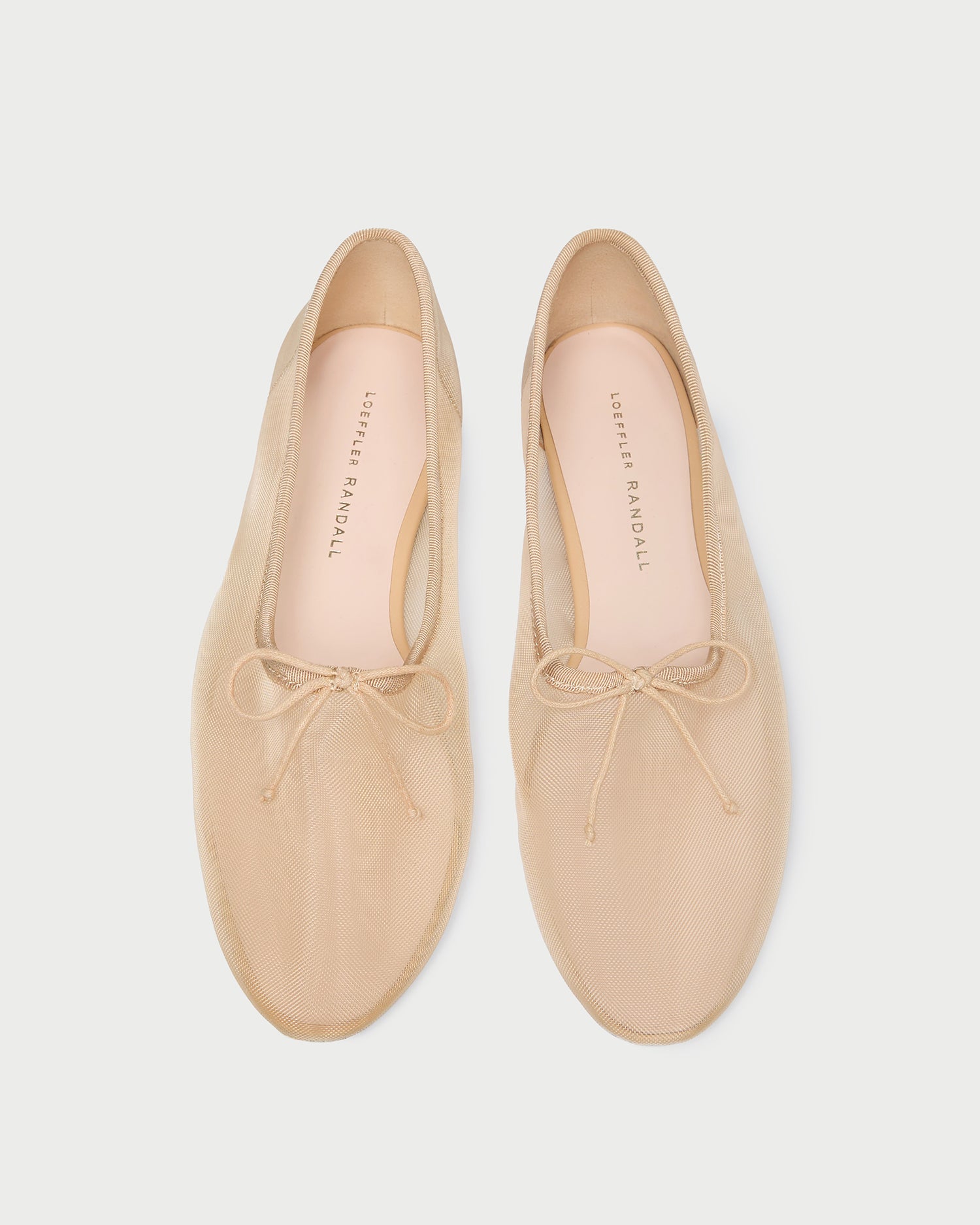 Landon Caramel Mesh Ballet Flat - Caramel / 5