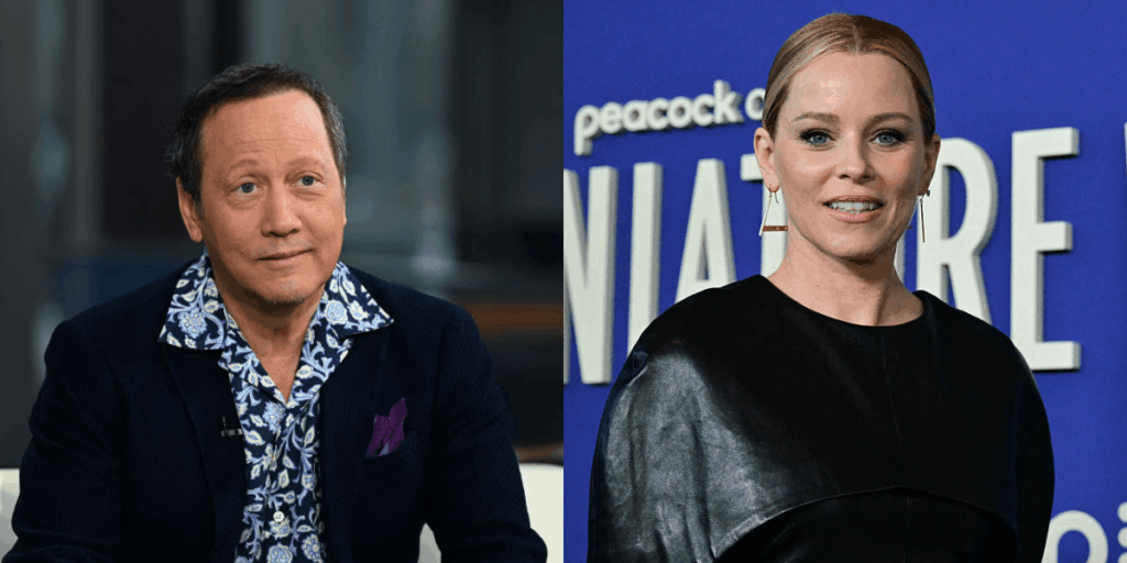 Rob Schneider Dragged For Criticizing Elizabeth Banks' 'Dangerous Rhetoric' After She Called Out White Female Trump Voters