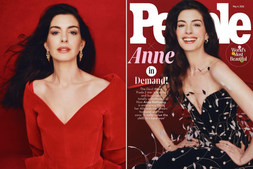 Anne Hathaway Is PEOPLE's World’s Most Beautiful Cover Star