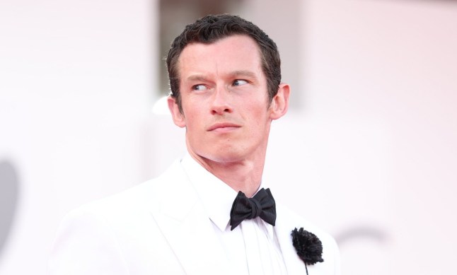 Callum Turner during the Frankenstein red carpet during the 82nd Venice International Film Festival on August 30, 2025, in Venice, Italy