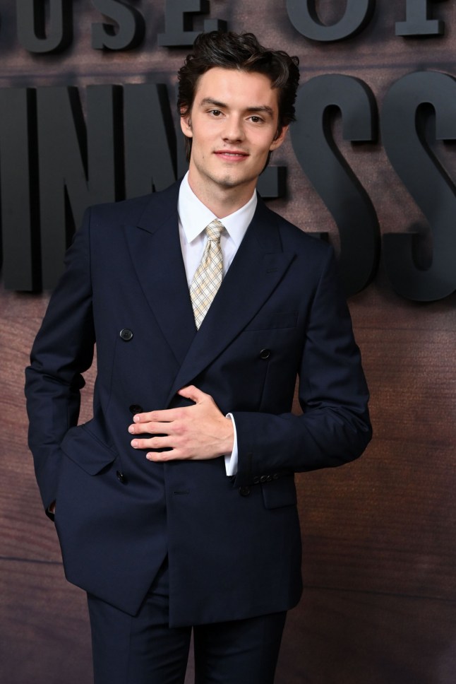 Mandatory Credit: Photo by David Fisher/Shutterstock (15499941cy) Louis Partridge Netflix's 'House of Guinness' TV show premiere, London, UK - 23 Sep 2025