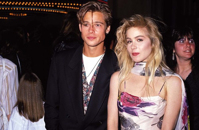 Brad Pitt & Christina Applegate (Photo by Jeff Kravitz/FilmMagic)