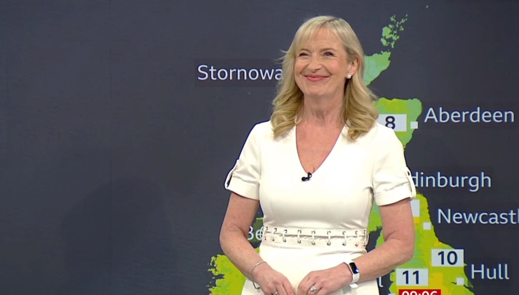 Carol Kirkwood recently left ‘BBC Breakfast’