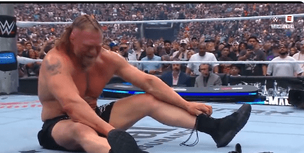 Brock Lesnar retires from WWE at WrestleMania 42.