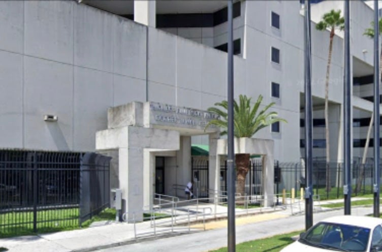 Glore was brought to the Turner Guilford Knight Correctional Center last Friday after Miami police arrested him more than a month after the alleged fight