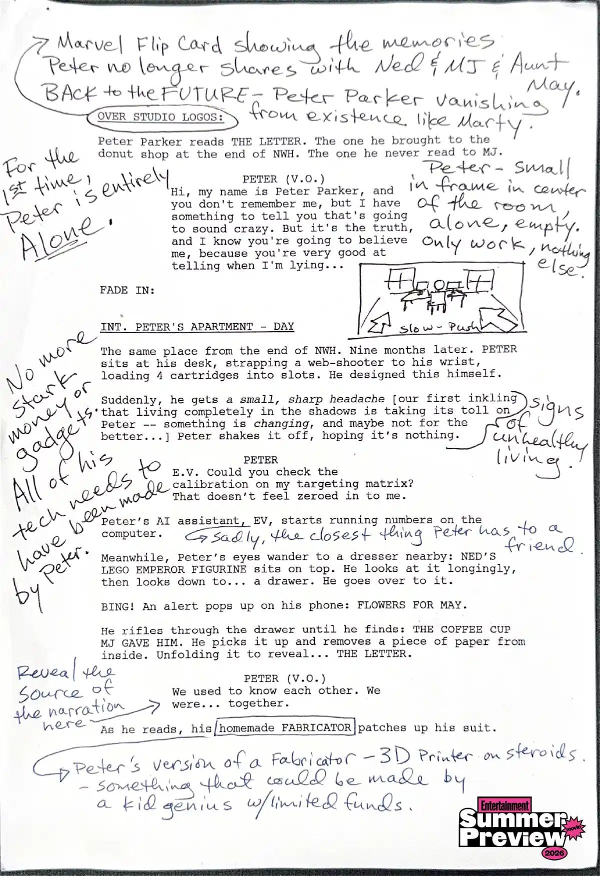 Spider Man Brand New Day Script 1